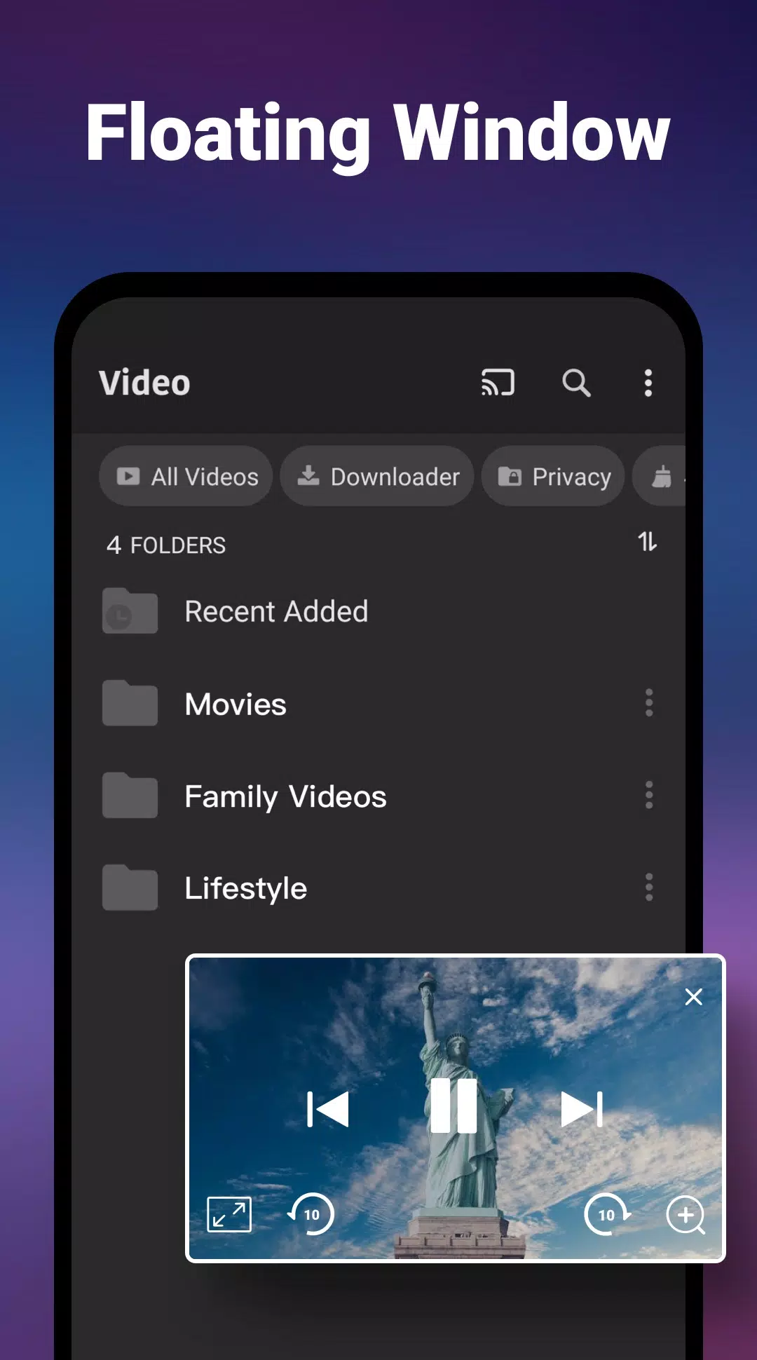 Video Player All Format Ảnh chụp màn hình 4