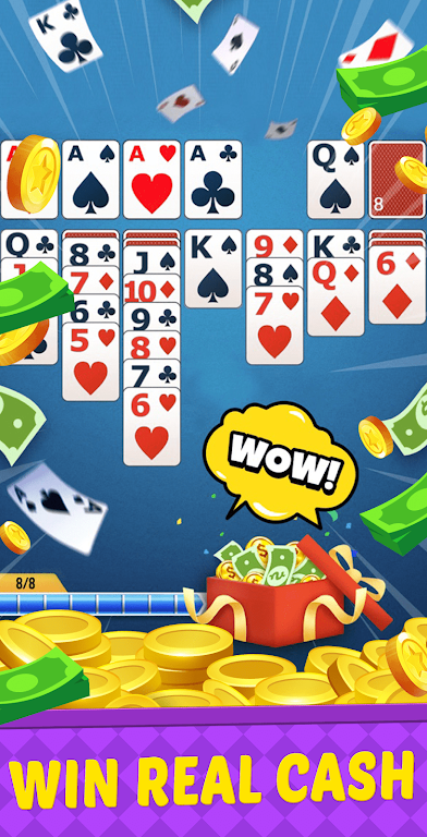 Big Run Solitaire - Win Cash স্ক্রিনশট 3