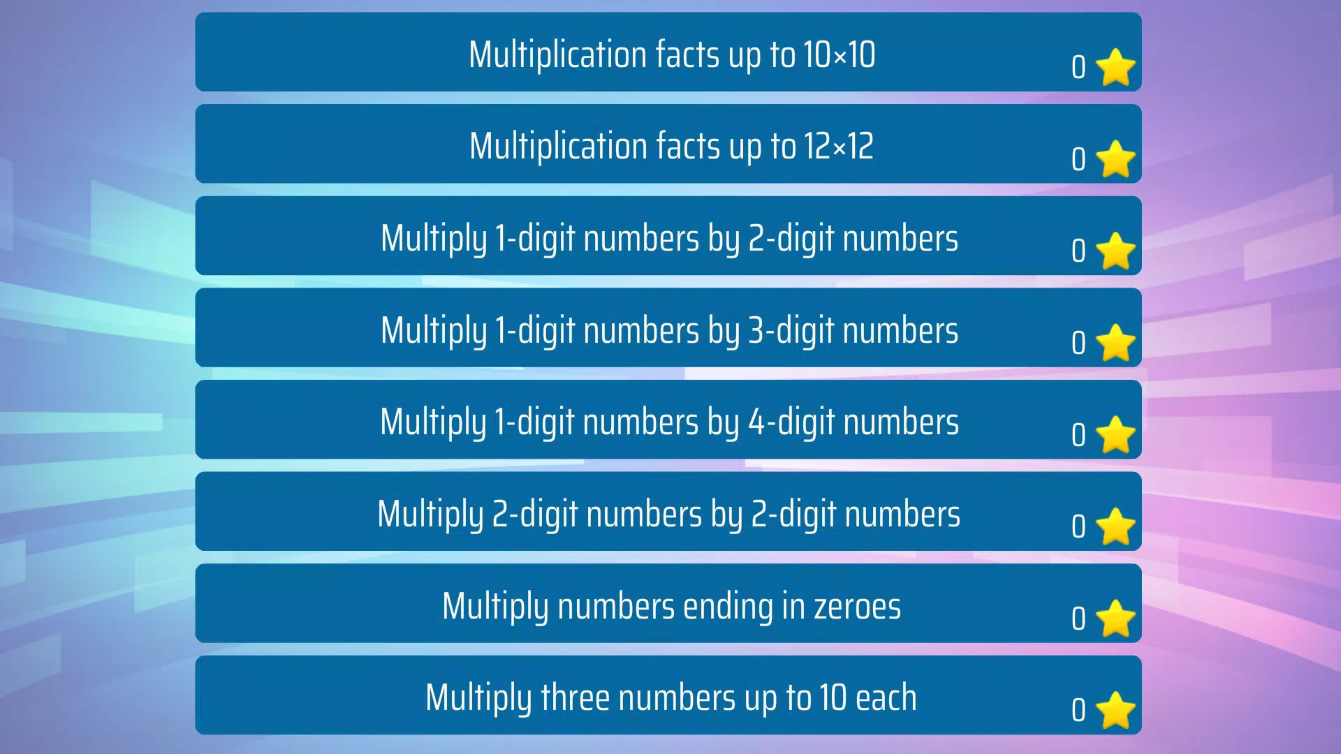 Multiplication 4th grade Math Screenshot 1