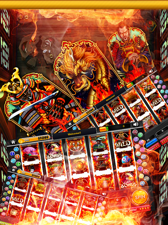 Schermata Blazing Samurai Slots – Free 1