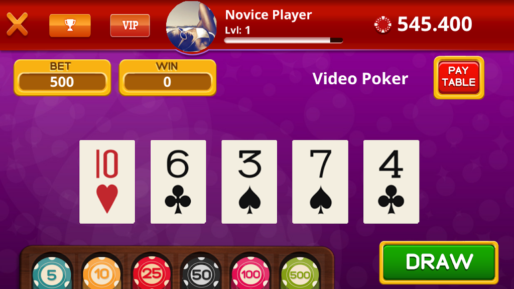 Casino Poker Blackjack Slots Captura de pantalla 1