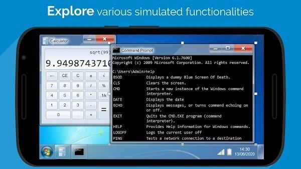 Win7 Simu Screenshot 3