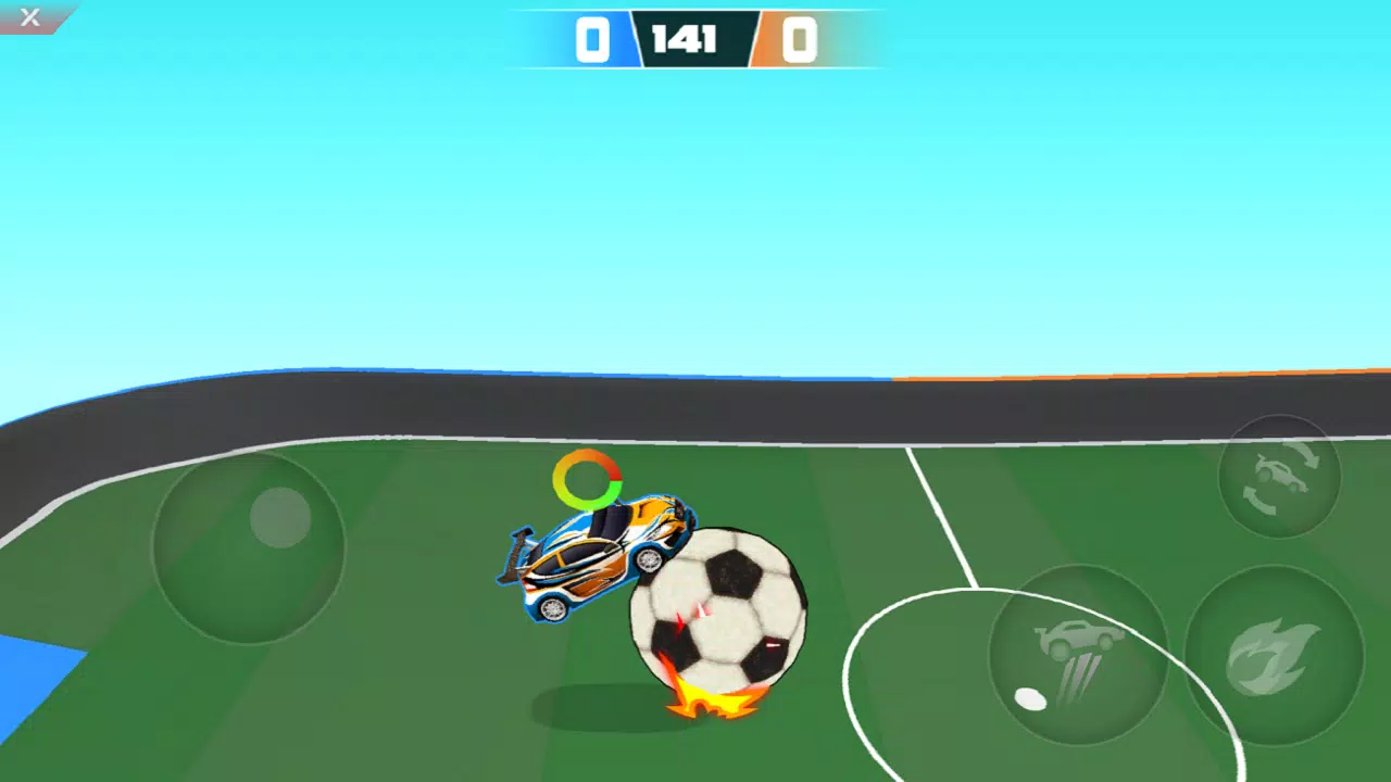 ROCKET CARS SOCCER Schermafbeelding 3