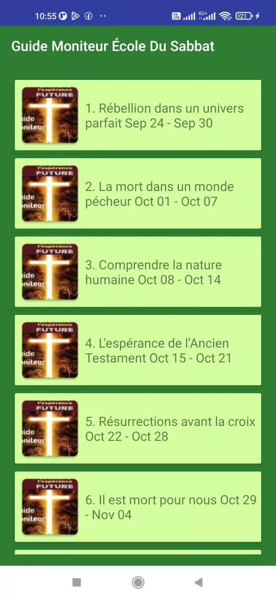 Guide Moniteur École Du Sabbat 스크린샷 1