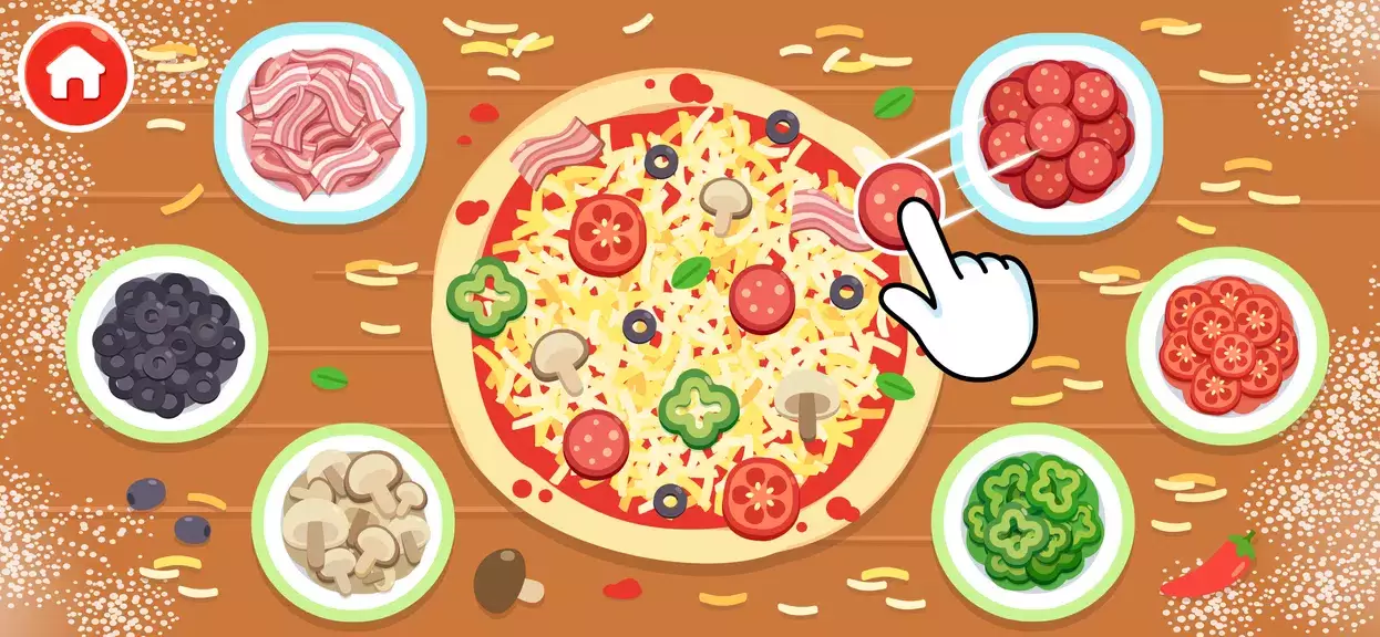 Pizza Cooking Games for Kids স্ক্রিনশট 1