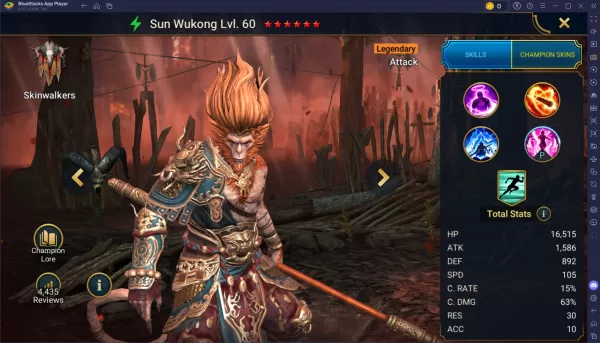 RAID: Sun Wukong Guide to Skills, Gear, Masteries
