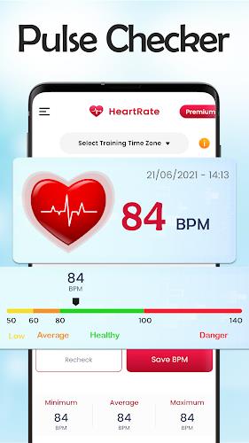 Heart Rate Monitor BPM Tracker Screenshot 3