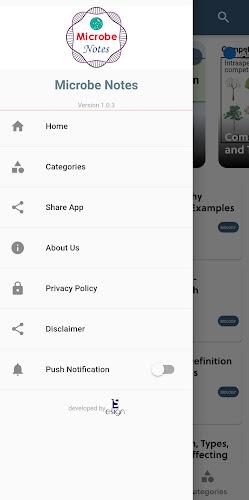 Microbe Notes Capture d'écran 1