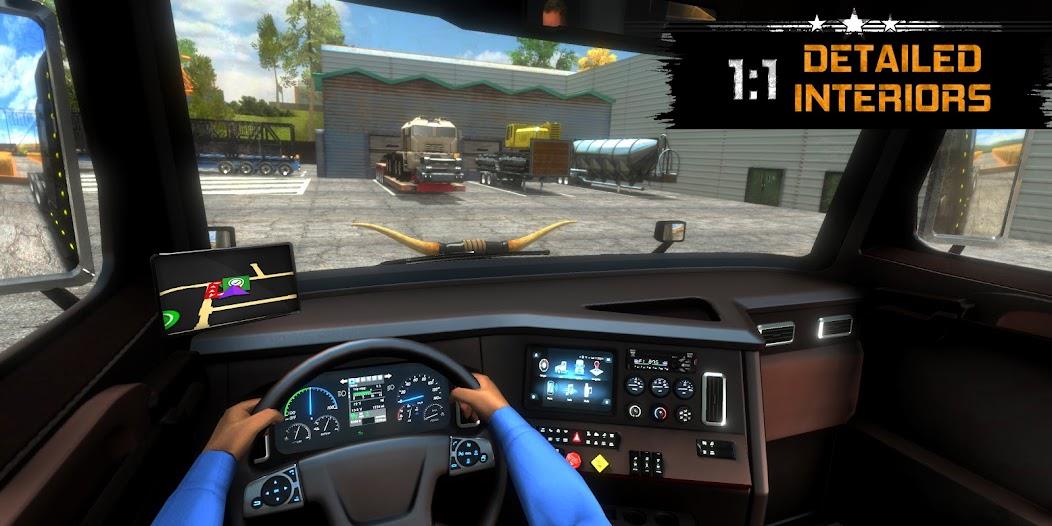 Truck Simulator USA Revolution Mod Скриншот 3