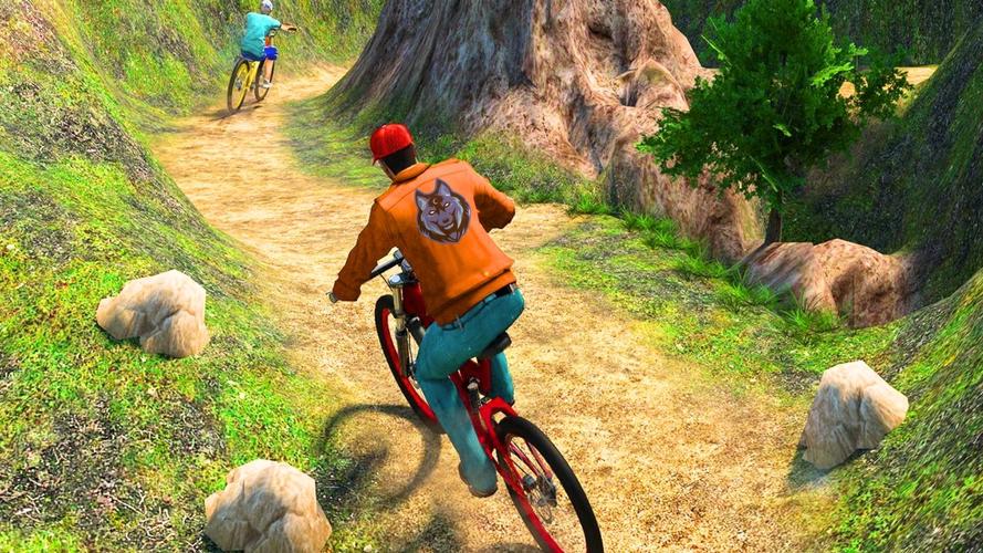 BMX Offroad Racing-Cycle Games Captura de pantalla 3