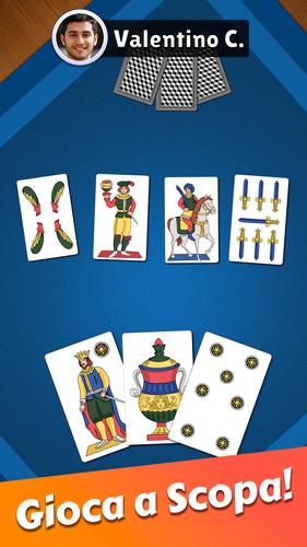 Classic Scopa - Card Game Capture d'écran 1