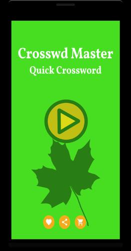 Quick Crossword Master スクリーンショット 1