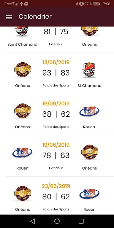 Orléans Loiret Basket - OLB Скриншот 3