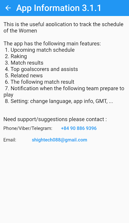 Female Cup Matches Capture d'écran 4