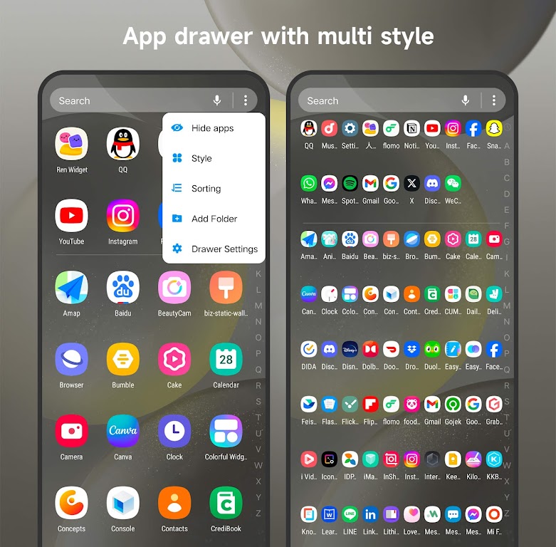 Cool S24 Launcher Galaxy OneUI Mod スクリーンショット 3