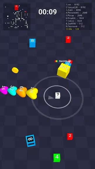 Cube Arena 2048: Merge Numbers Captura de tela 4