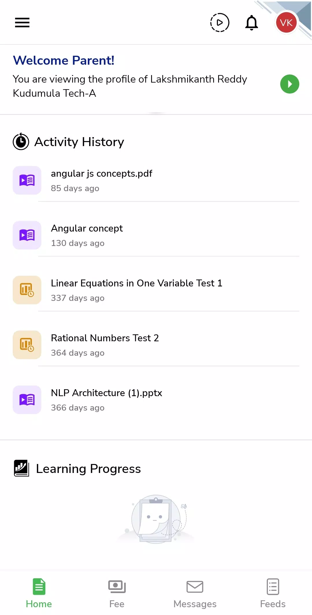 Gregorian Learning Platform Capture d'écran 3