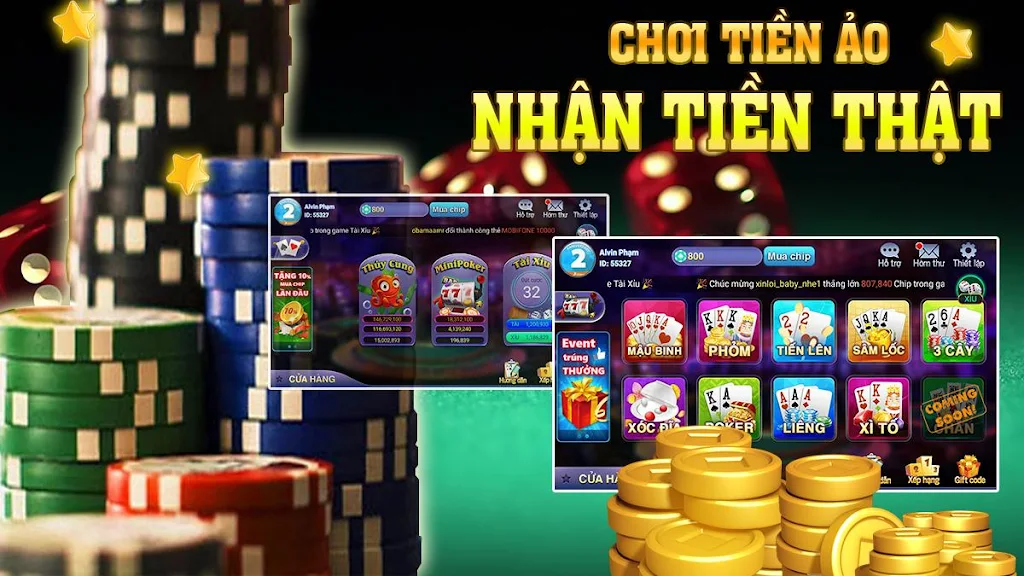 Game bai 3C doi thuong, danh bai online, game 3c Screenshot 1