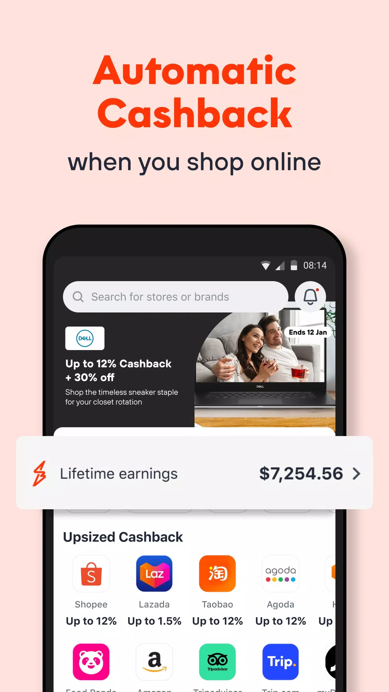ShopBack - Shop with Cashback Capture d'écran 1