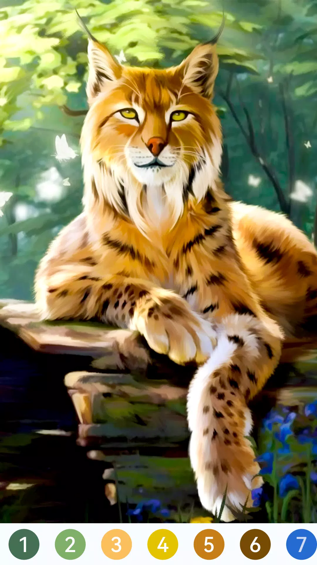 Animal Paint by Number Game應用截圖第2張