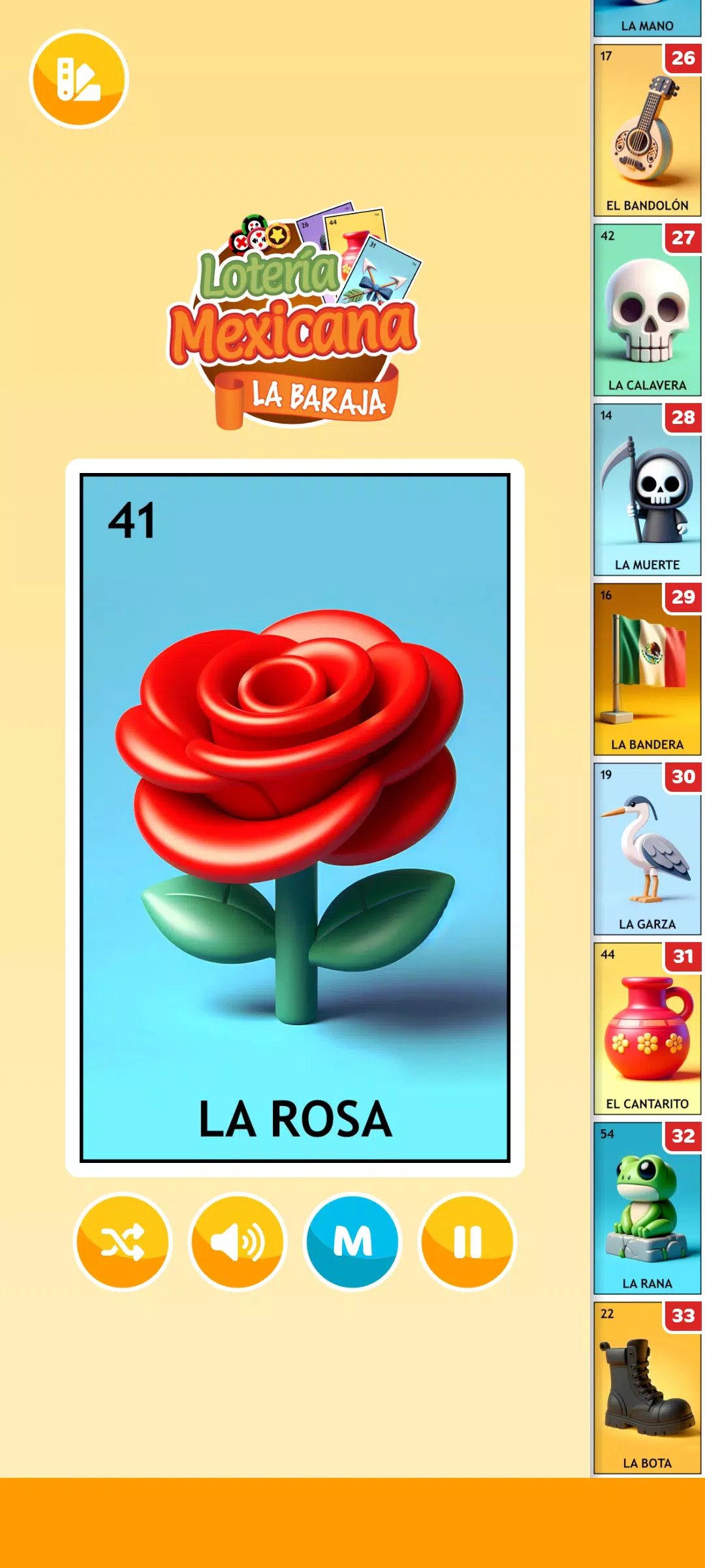 Lotería Mexicana - La Baraja Screenshot 3