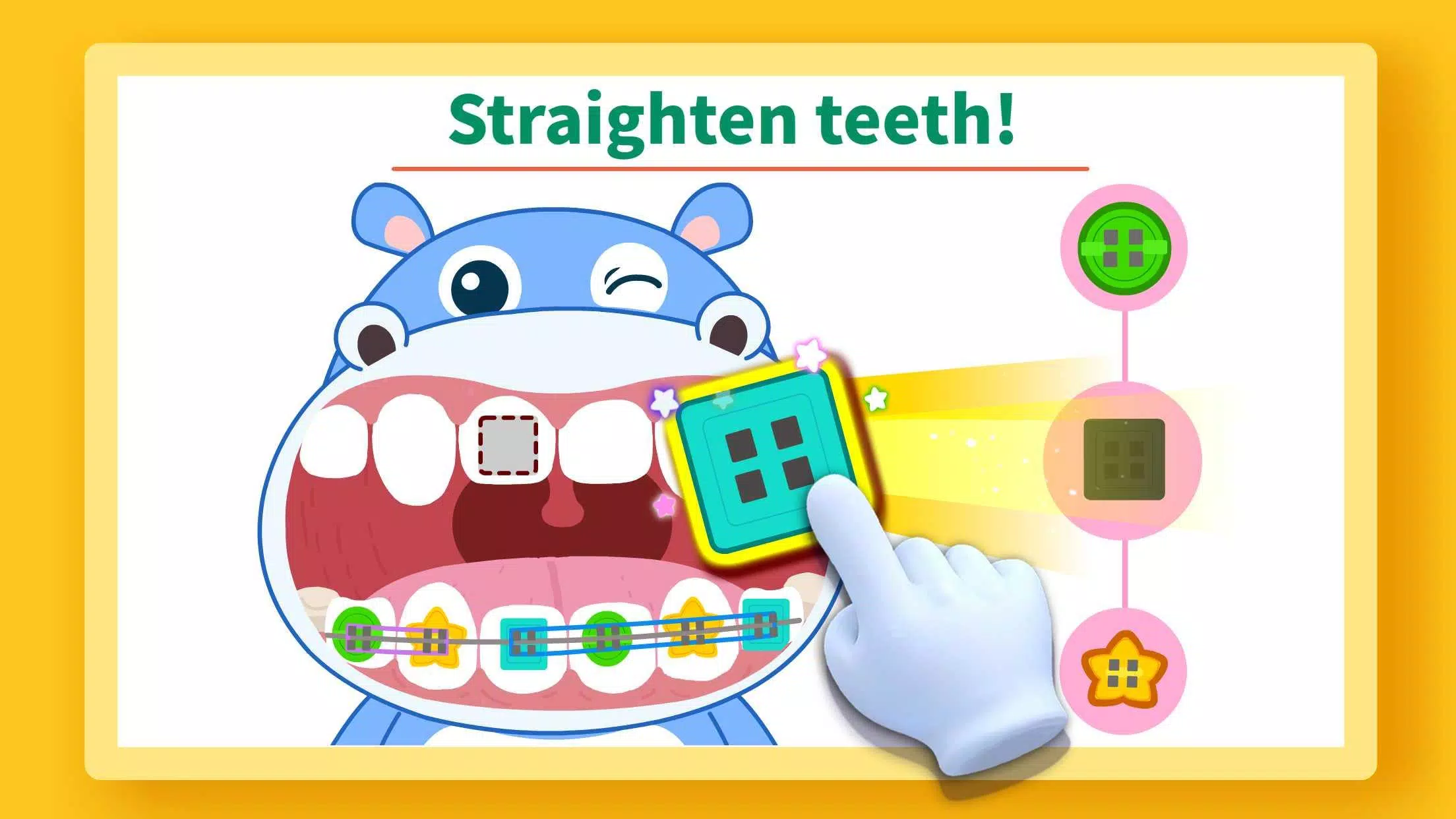 Bebê Panda: cuidado dental Captura de tela 3