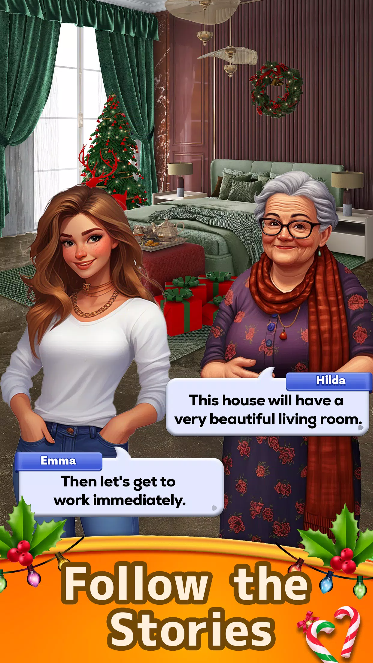 Christmas Match: Home Design স্ক্রিনশট 4