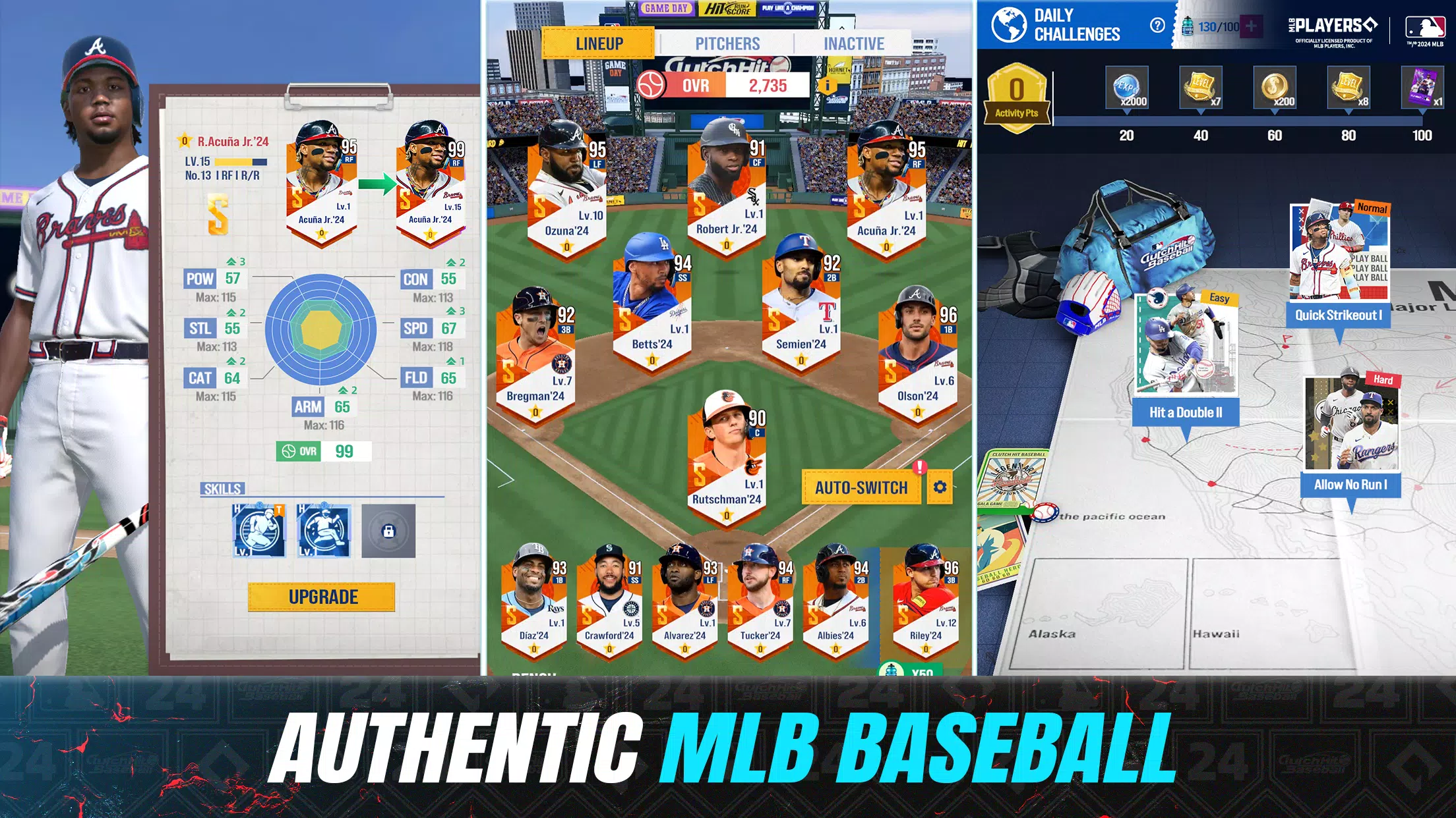 MLB Clutch Hit Baseball 2024 ဖန်သားပြင်ဓာတ်ပုံ 1