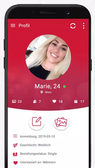 Österreich Chat und Dating Ảnh chụp màn hình 4