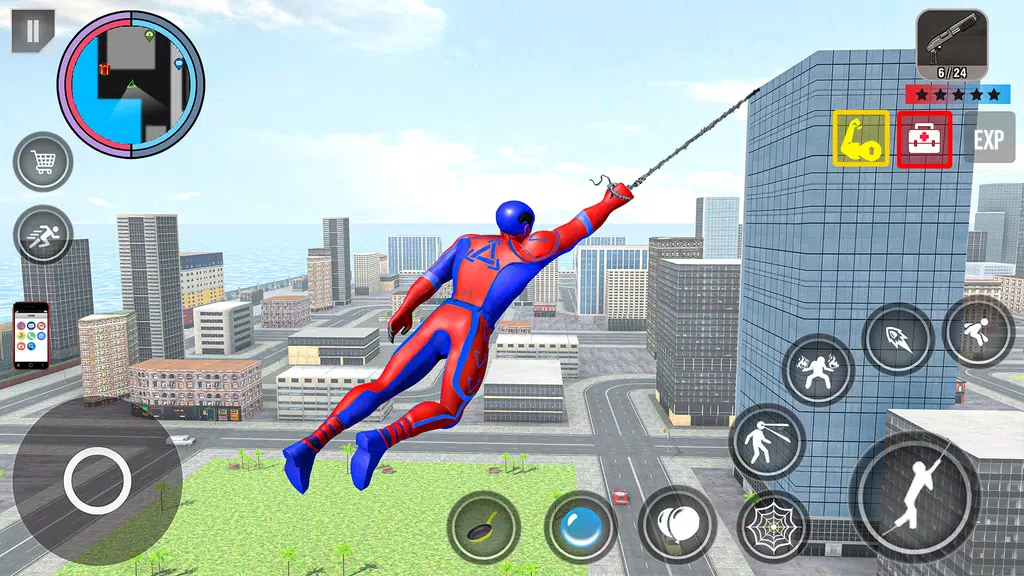 Spider Rope Action Game应用截图第1张