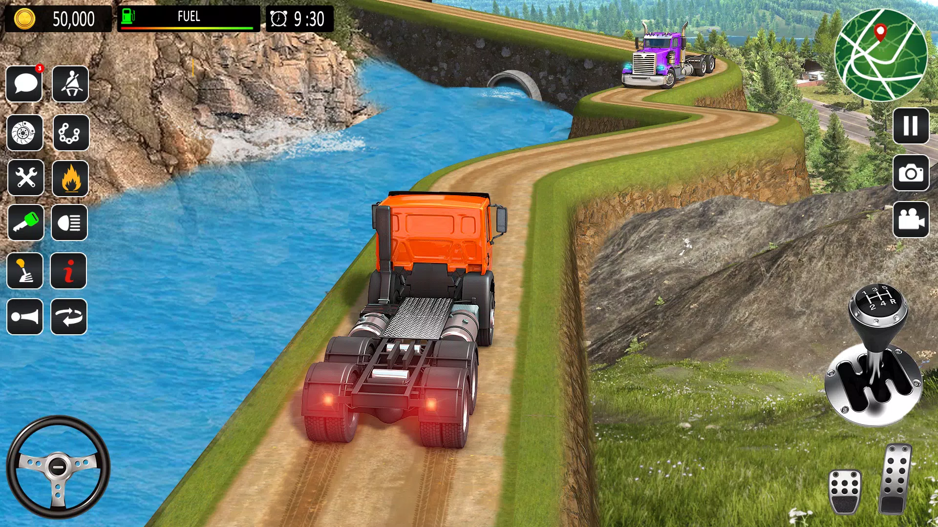 Mountain Truck Driving Games應用截圖第4張