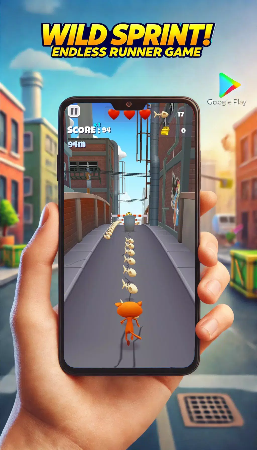 Wild Sprint: Endless Runner 스크린샷 1