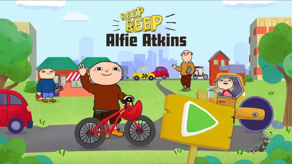 Beep, beep, Alfie Atkins Schermafbeelding 1