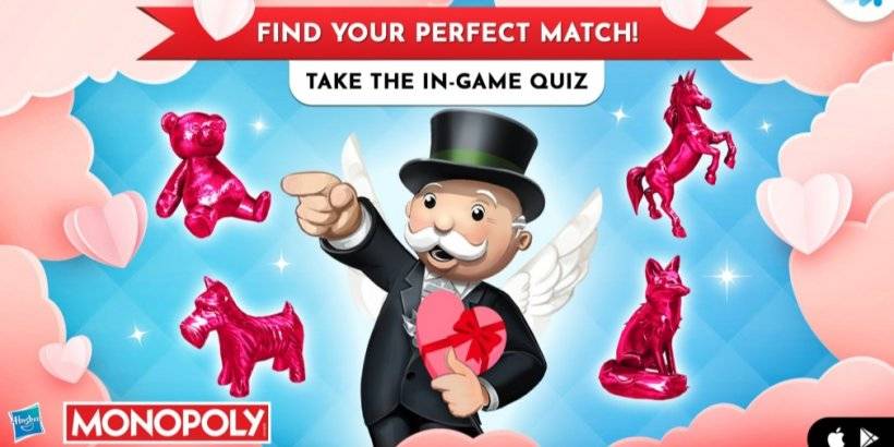 Monopoly, yeni ev kuralları ve bir sınav ile yeni bir Sevgililer Günü temalı güncellemesi bırakıyor