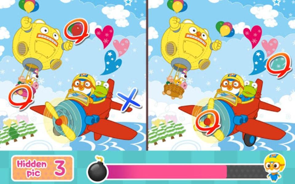 Pororo Hidden Catch Ekran Görüntüsü 1