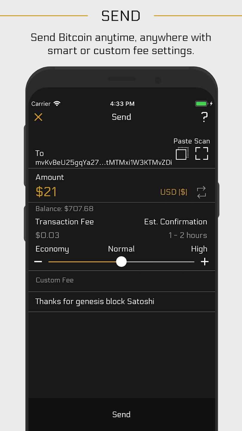 HODL Wallet Zrzut ekranu 4