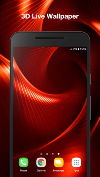 Red Live Wallpaper Captura de pantalla 3