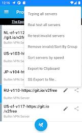 V2ray VPN-unmetered fast VPN Captura de pantalla 2