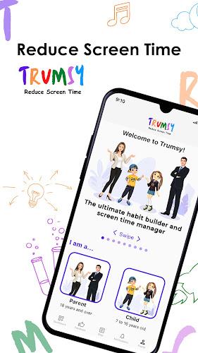 Trumsy: Reduce Screen Time App Zrzut ekranu 1