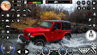 Offroad Car Driving Jeep Games Скриншот 2