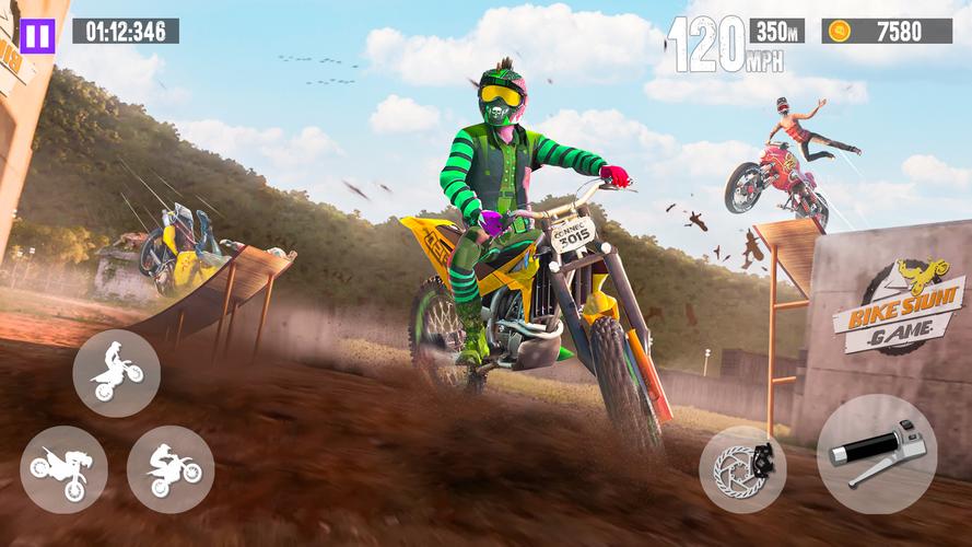 Bike Games 3D: Bike Stunt Game 스크린샷 1