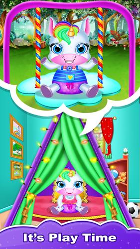 Newborn Unicorn Daycare Screenshot 2
