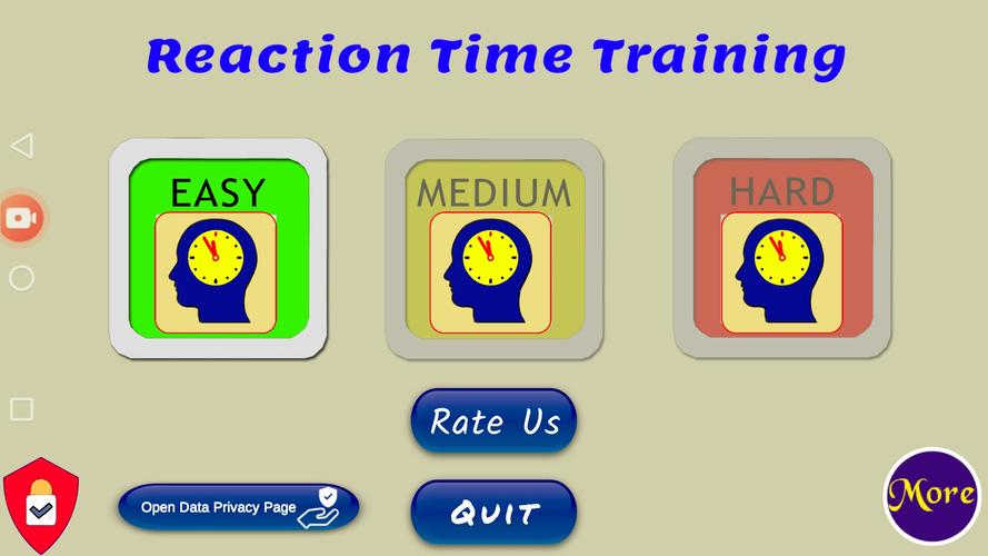 Reaction Time Training Screenshot 1