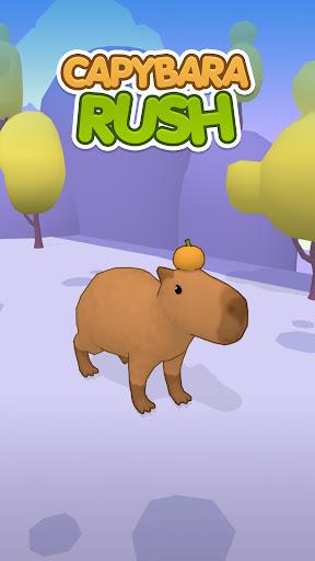 Capybara Rush 스크린샷 1