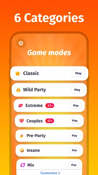 Truth or Dare - Party Game Captura de pantalla 3