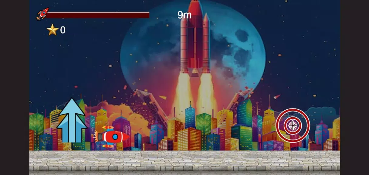 Schermata Endless Rocket War 2