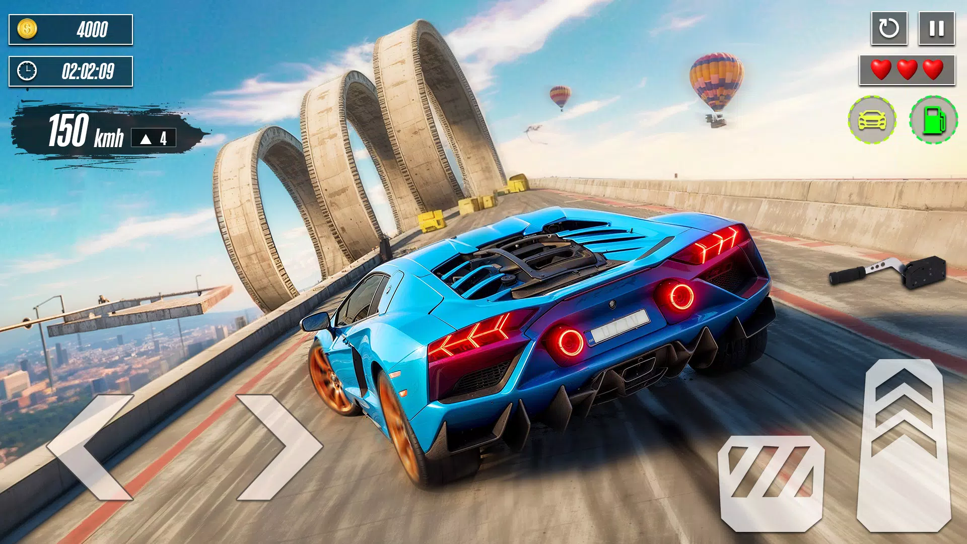 Schermata Mega Ramp Stunt: GT Car Racing 4