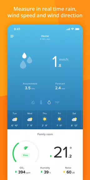 Netatmo Weather ဖန်သားပြင်ဓာတ်ပုံ 3
