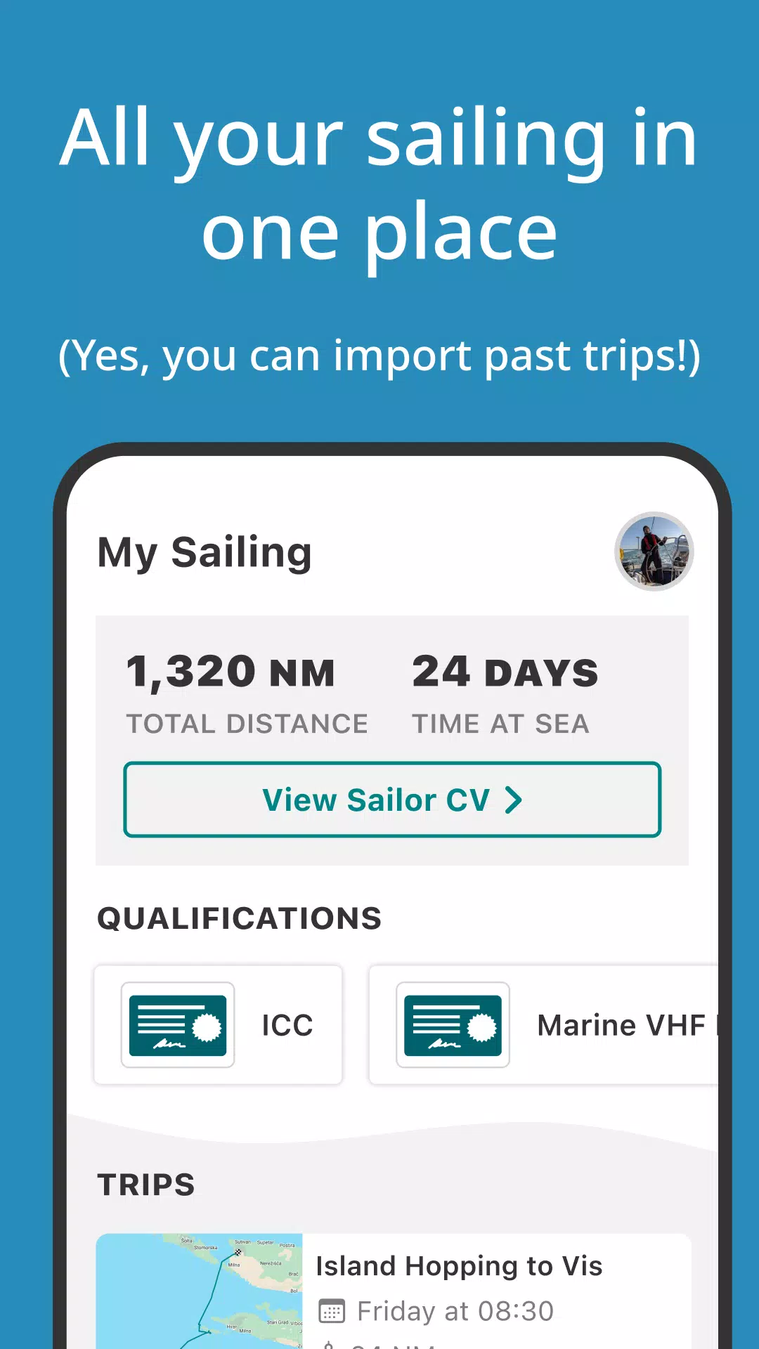 SailTies Ảnh chụp màn hình 1