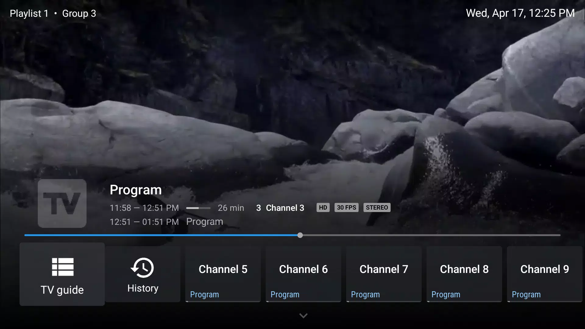 TiviMate IPTV Player应用截图第3张